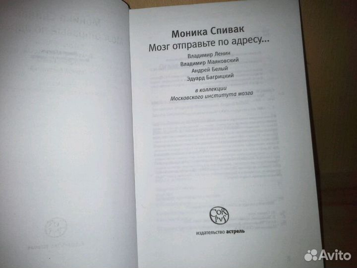 Спивак М. Мозг отправьте по адресу