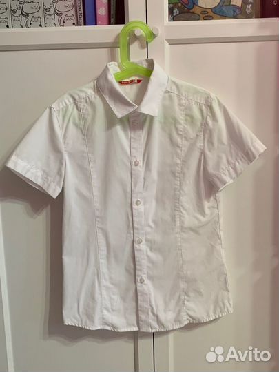 Школьная блузка - рубашка для девочки 146 Pelican