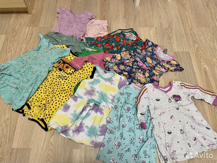 Вещи на девочку 80 размер пакетом