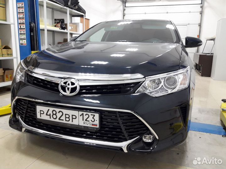 Обвес рестайлинг на Тойоту Камри 50 (55 кузов)