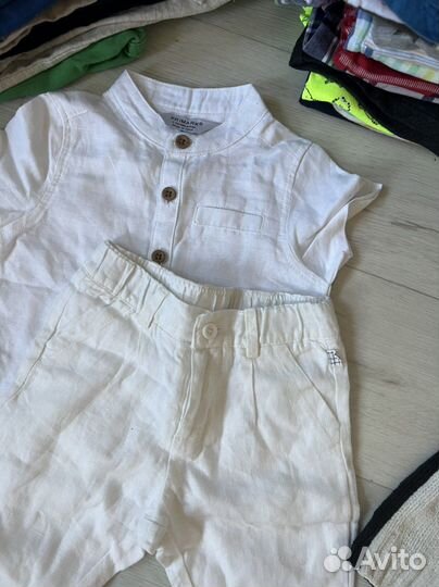 Вещи пакетом на мальчика 68 hm zara