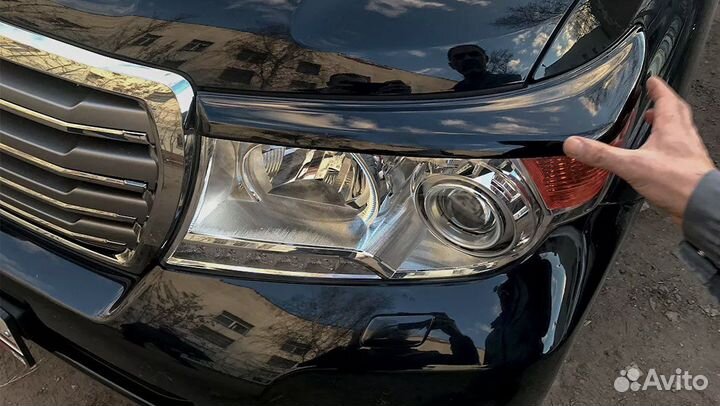 Реснички на фары и фонари tlc200 2012