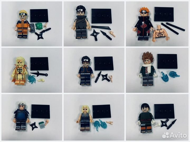 Lego фигурки Наруто