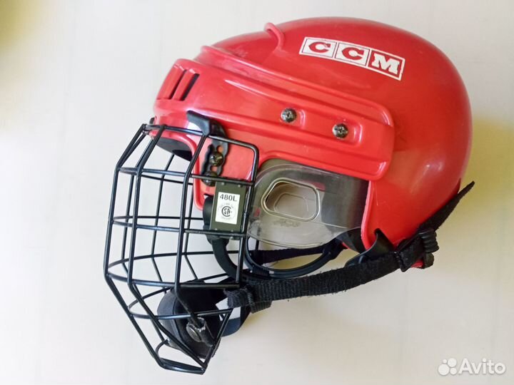 Шлем хоккейный CCM tacks652 M-L combo канада