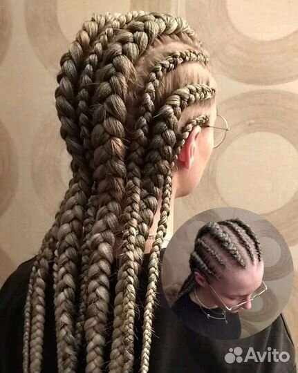 Боксёрские косы, брейды, афрокосы