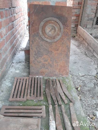 Плита чугунная для печи СССР