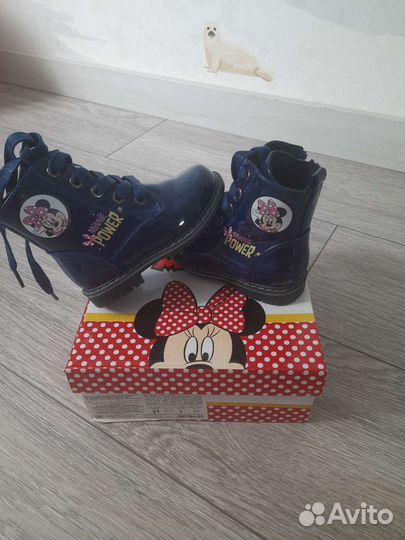 Ботинки для девочки 21