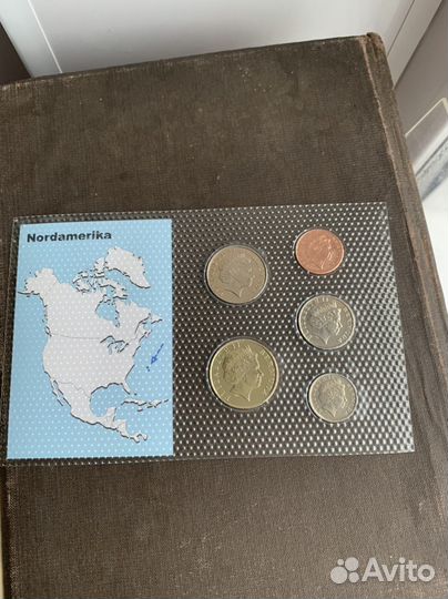 Бермуды - 1 + 5 + 10 + 25 центов 1 - 2002 Набор