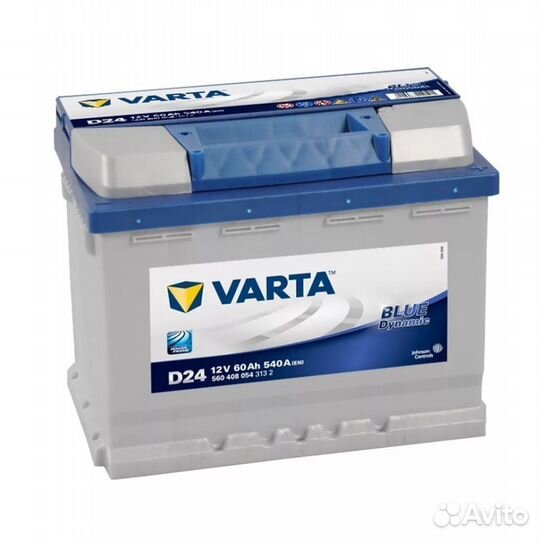 Аккумулятор Varta D24 60 Ач