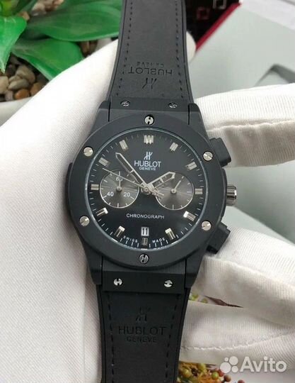 Часы мужские Hublot с гарантией