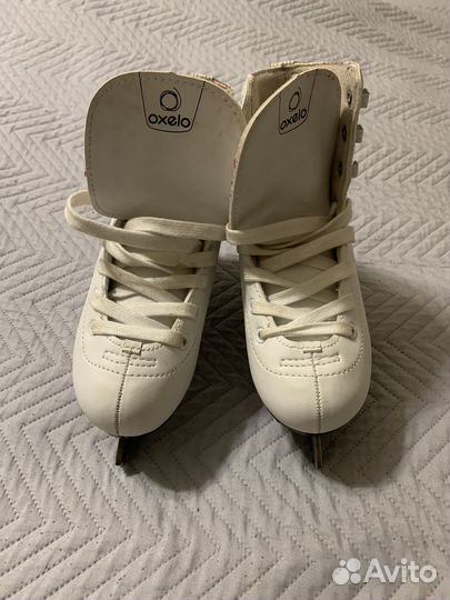 Коньки детские фигурные Oxelo размер 31/32