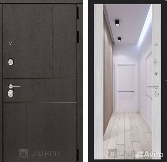 Дверь входная Шоколад шумо-изоляционная