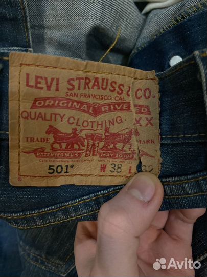 Джинсы levis 501