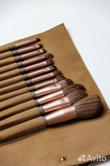 Набор кистей для макияжа 12 шт