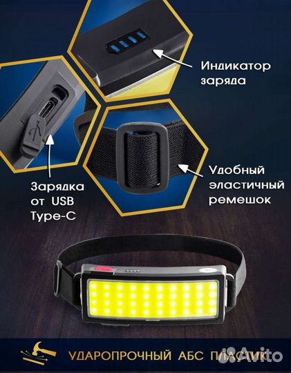 Фонарь для велосипеда 007