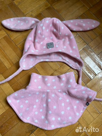 Комплект шапка, шарф