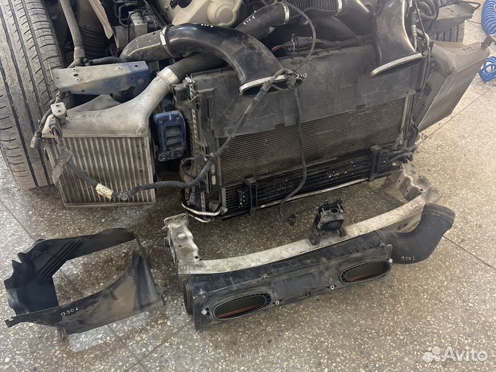 Кассета радиаторов porsche panamera turbo 970