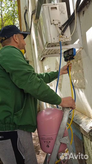 Чистка и заправка сплит системы