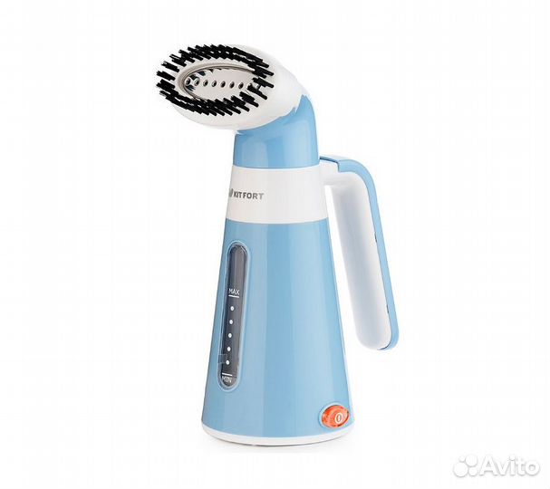 Отпариватель ручной Kitfort KT-928-1 1000Вт голубо