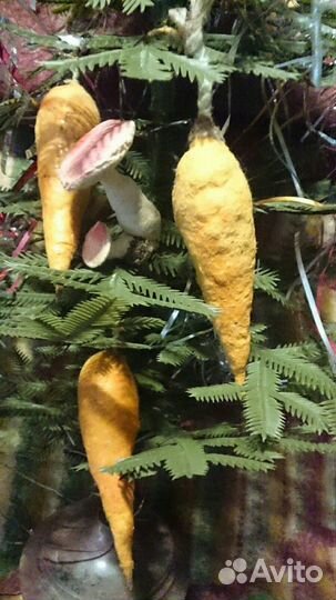 Ёлка и ёлочные игрушки из СССР