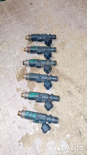 Топливные форсунки Toyota, 23250-46080, 6 штук