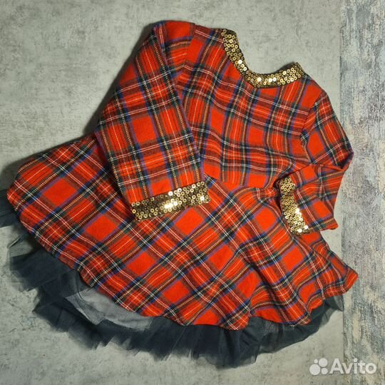 Платье для девочки 86