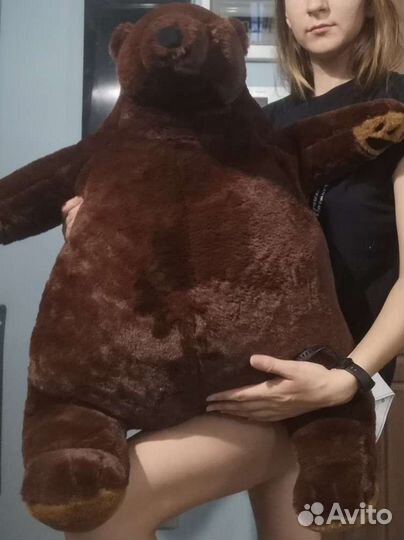 Мягкая игрушка медведь икеа