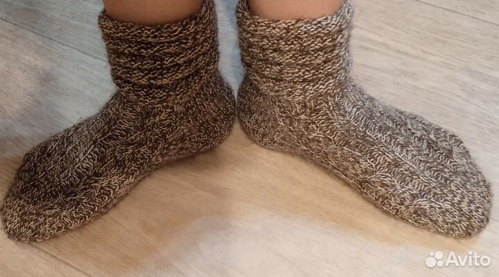 Вязанные носки ручной работы