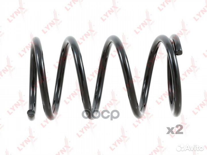 Пружина подвески задняя зад прав/лев SC2725