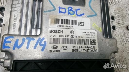 Блок управления двс KIA sorento 1 (ENT14PC02)