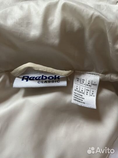 Пуховик женский reebok m