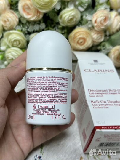 Clarins дезодорант