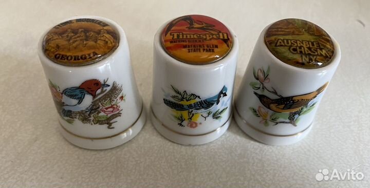 Три коллекционных наперстка