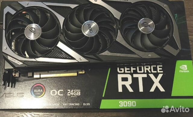 Asus ROG Strix GeForce RTX 3090 купить в Самаре | Электроника | Авито