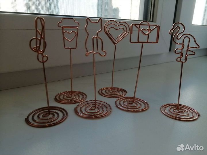 Подставка нумерация столов декор свадьба