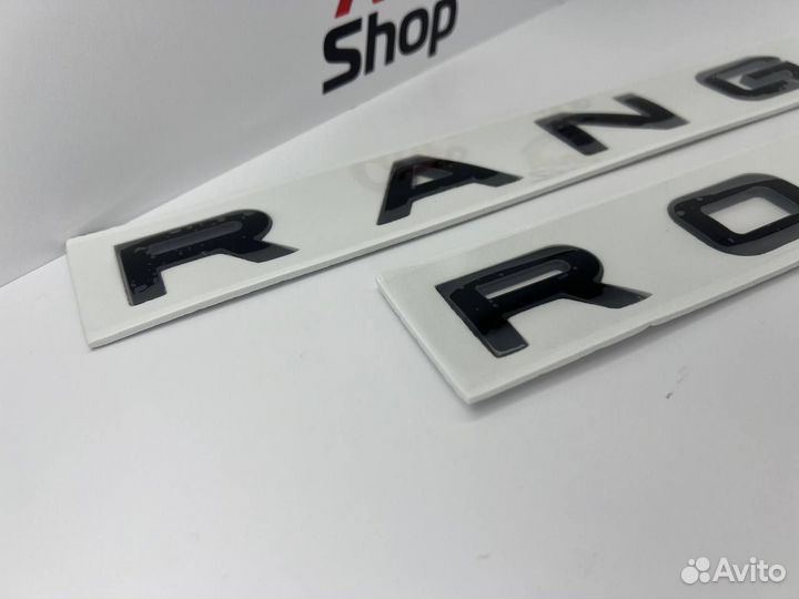 Надпись Range Rover