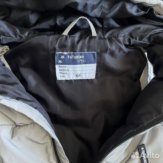 Жилет р.104 и ветровка р.110