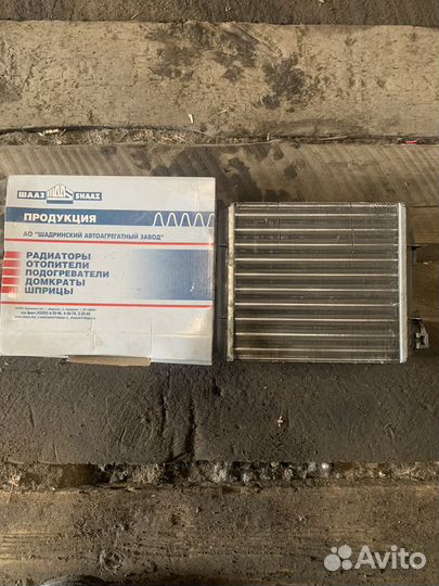 Радитор печки нива