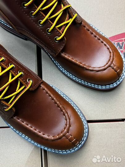 Ботинки Red Wing коричневые высокие