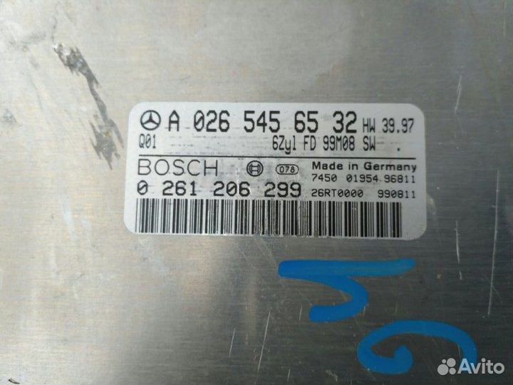 Блок управления двигателем (эбу двс) Mercedes-Benz