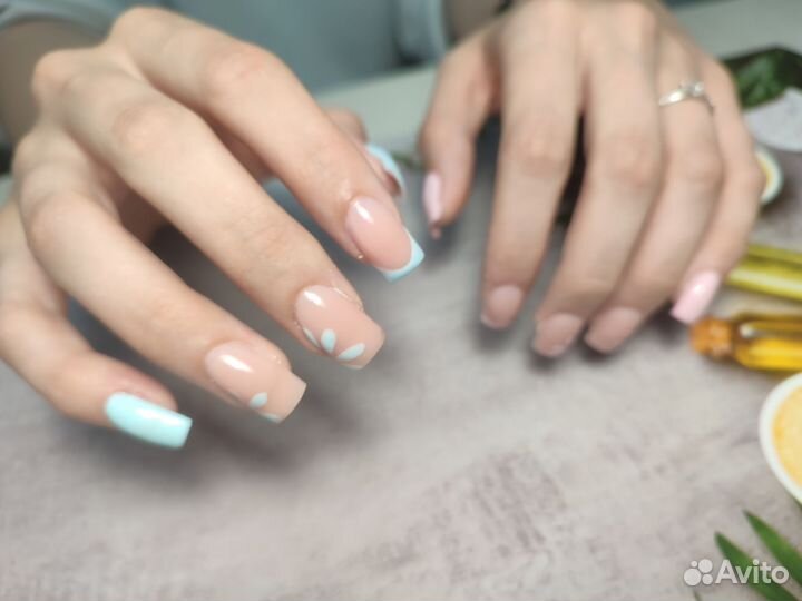 Маникюр / наращивание / ногти / укрепление