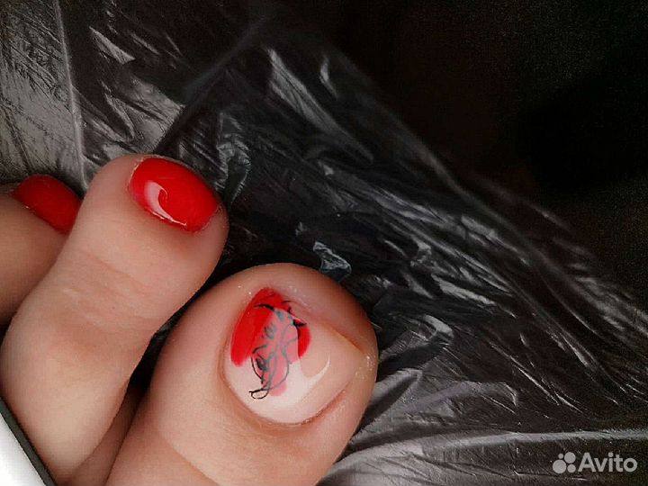 Маникюр гель-лак