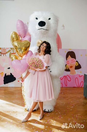 Белый медведь аниматор