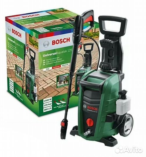 Мойка выс/давл Bosch Aquatak 125.Новая.В Пломбах