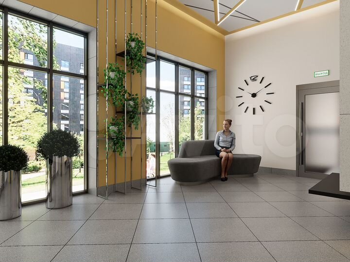 2-к. квартира, 59 м², 1/4 эт.