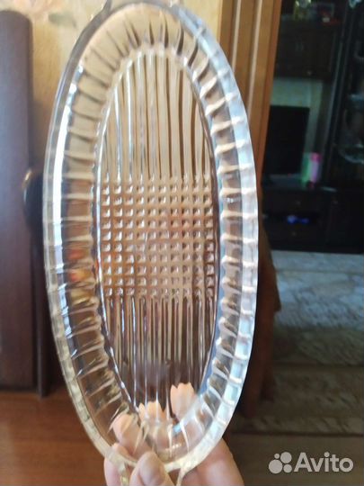 Селедочница стекло СССР