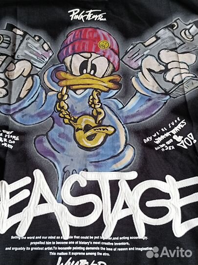 Футболка мужская(унисекс) вышивка w.M,XL,XXL,3XL