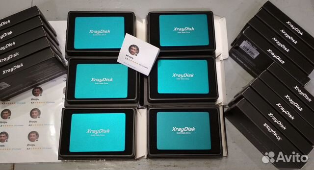 SSD 60, 90, 120, 240, 512Gb 1Tb SATA3 Новые