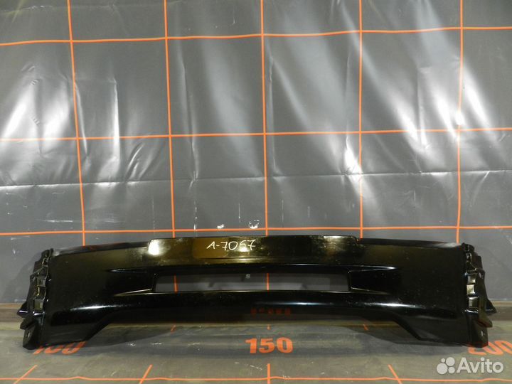 Накладка бампера переднего - Mitsubishi Outlander