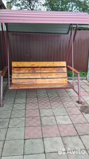 Детские качели садовые